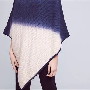 ANTHROPOLOGIE: PETANU BY PASHMA CLOUDED PONCHO
